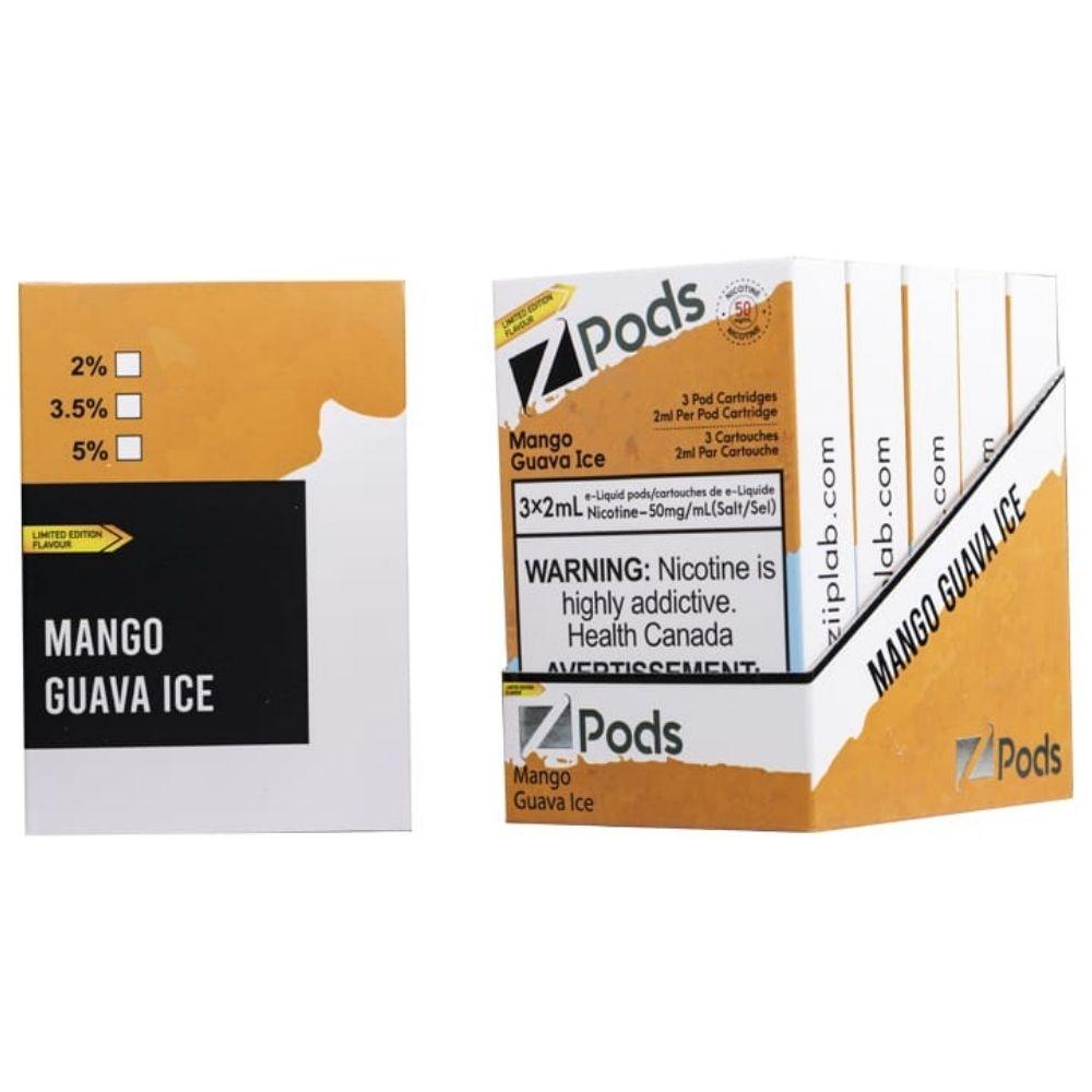 Z PODS MANGO GUAVA ICE MISTER VAPOR